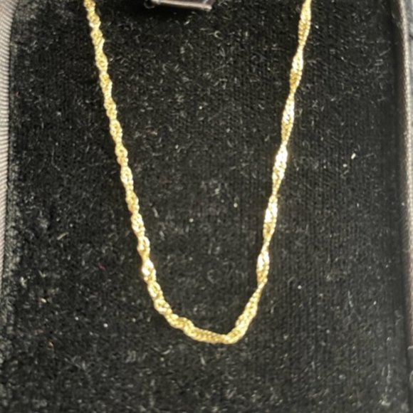 Jewelry Vintage Chain Gold Plated Over Sterling Silver Poshmark